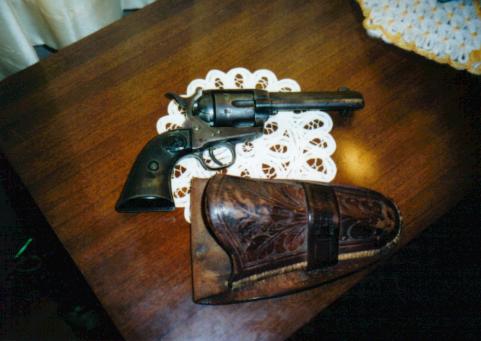 Franklin Pierce West's Gun