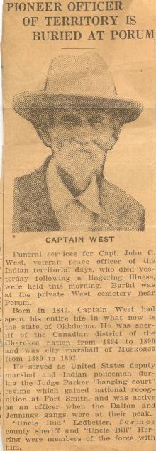 John C. West Obituary